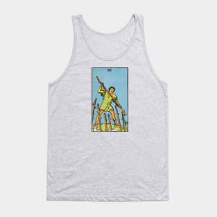 Seven of swords tarot card Tank Top